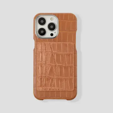 iPhone 16 Pro Cardholder Alligator Case