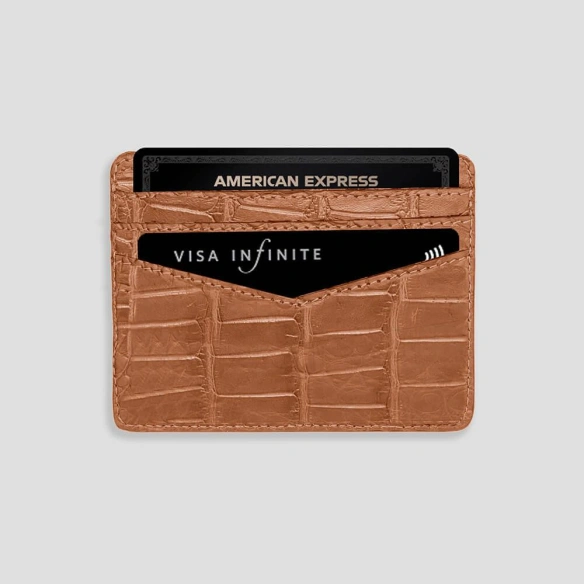 Cardholder Alligator|Cards Wallet|Gatti Luxury