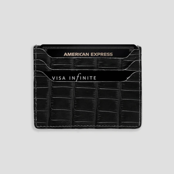 Cardholder Alligator Slim|Cards Wallet|Gatti Luxury
