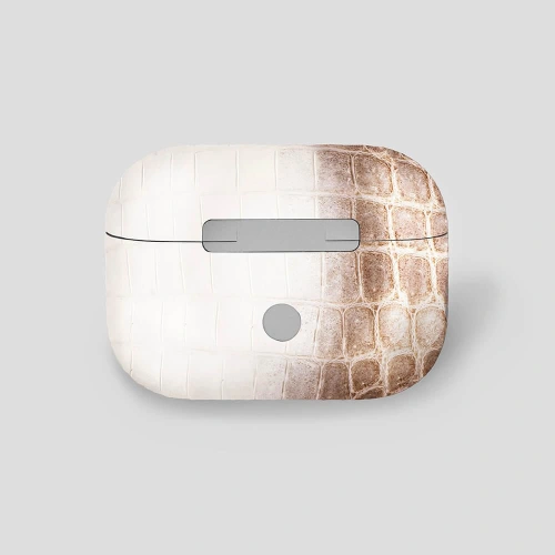 Custom Himalayan Crocodile AirPods Pro|Custom AirPods|Gatti Luxury