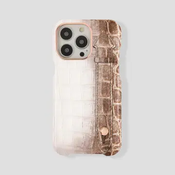 iPhone 15 Pro Handle Case Himalayan Crocodile | MagSafe