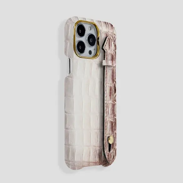 iPhone 15 Handle Case Himalayan Crocodile | MagSafe