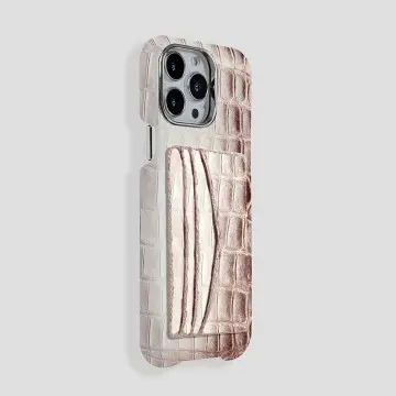 iPhone 15 Cardholder Himalayan Crocodile Case 2
