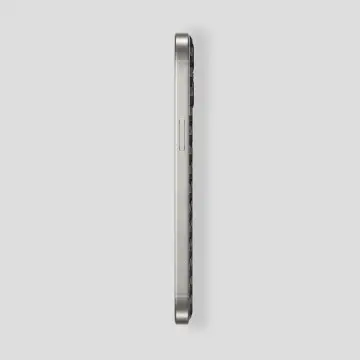 Custom iPhone 15 Pro | Pro Max in Titan White Carbon Fiber White Gold 2