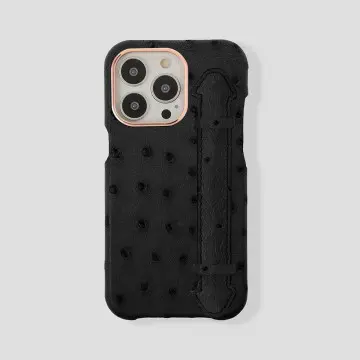 Finger Case in Ostrich for iPhone 15 Plus