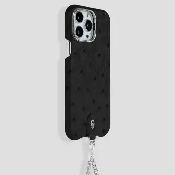 Necklace Ostrich Case for iPhone 16 Pro 2