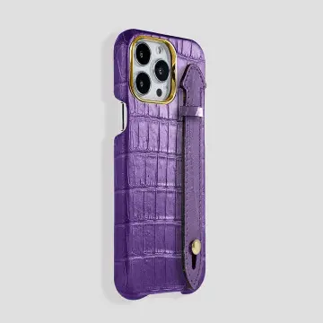 iPhone 15 Plus Handle Case Alligator | MagSafe 2