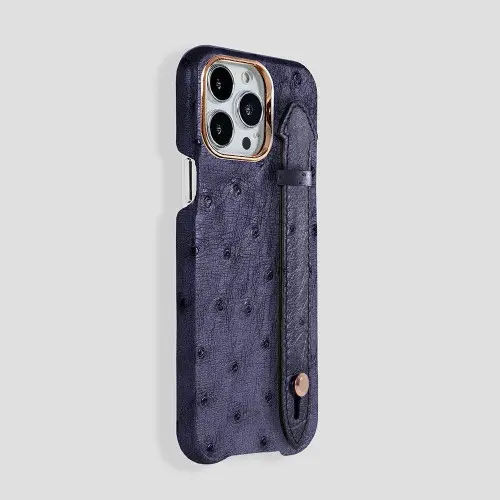 iPhone 15 Pro Max Handle Case Ostrich | MagSafe