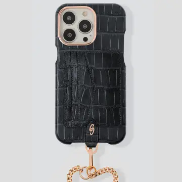 iPhone 15 Crossbody Cardholder Case in Alligator