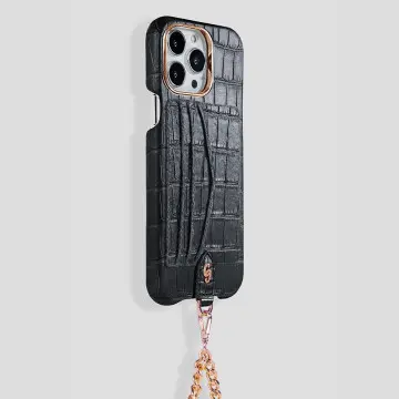 iPhone 15 Crossbody Cardholder Case in Alligator 2