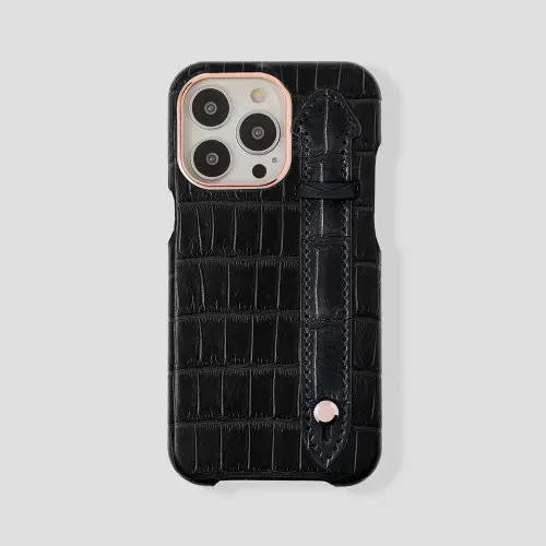 iPhone 15 Pro Handle Case Alligator | MagSafe