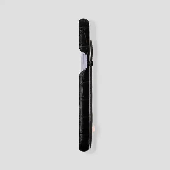 iPhone 15 Pro Handle Case Alligator | MagSafe