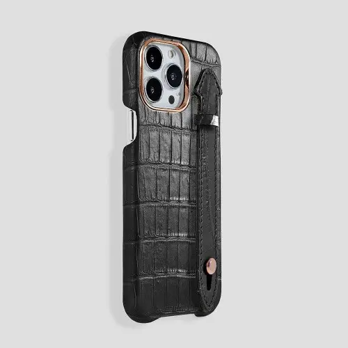 iPhone 15 Pro Handle Case Alligator | MagSafe
