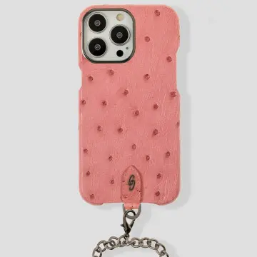 Necklace Ostrich Case for iPhone 15