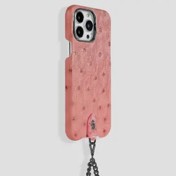 Necklace Ostrich Case for iPhone 15 2