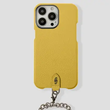Necklace Calfskin Case for iPhone 15