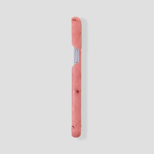 Classic Ostrich Case for iPhone 15 Plus