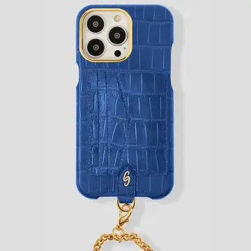 iPhone 16 Plus Crossbody Cardholder Case in Alligator