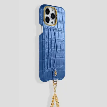 iPhone 16 Plus Crossbody Cardholder Case in Alligator 2