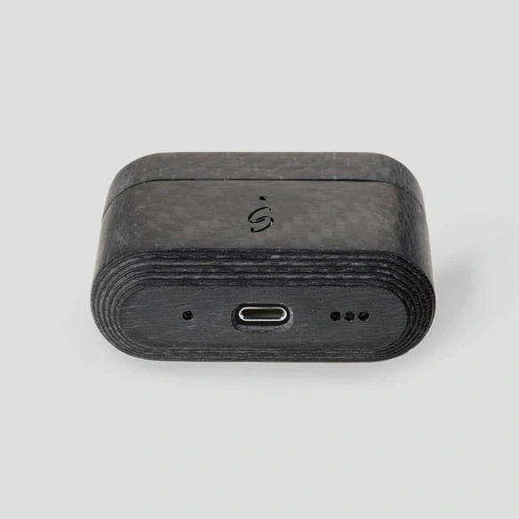 Custom Carbon Fiber AirPods Pro Orange|Custom AirPods|Gatti Luxury