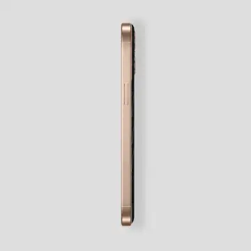 Custom iPhone 16 Rose Gold 24K | Alligator Black Rubber 2