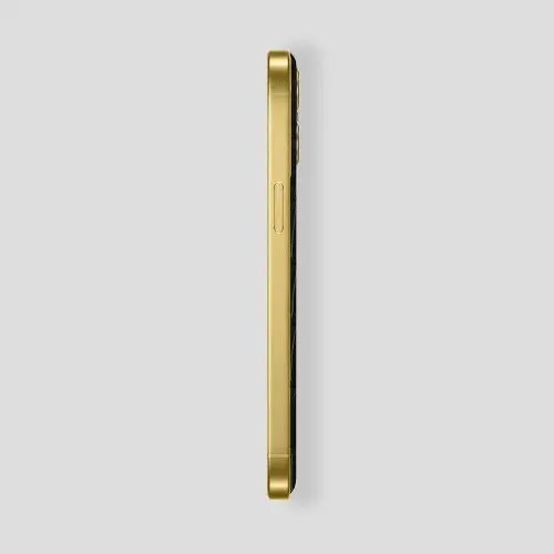Custom iPhone 16 Gold 24K Alligator
