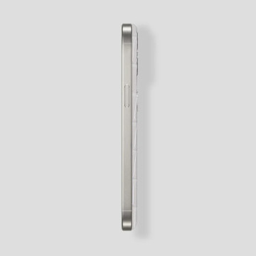 Custom iPhone 16 Pro | Pro Max Titan White Alligator White - White Gold Diamonds 2