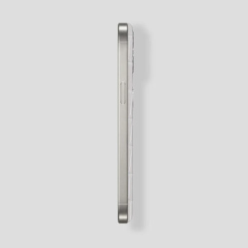 Custom iPhone 16 Pro | Pro Max Titan White Alligator White - White Gold 2