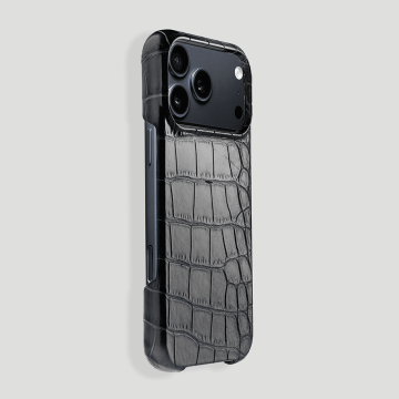 Alligator Classic Black iPhone 17 Pro Max 2