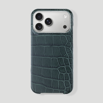 Alligator Classic Emerald iPhone 17 Pro Max