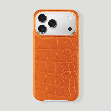Alligator Classic Orange iPhone 17 Pro