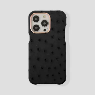 Classic Ostrich Case for iPhone 16 Plus