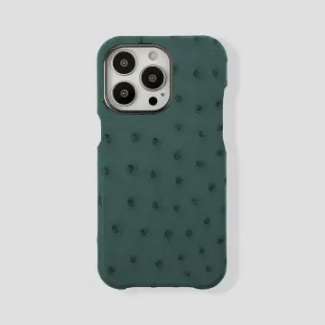 Classic Ostrich Case for iPhone 16